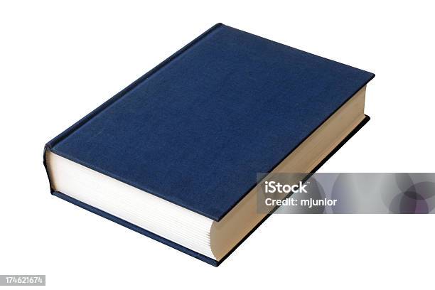Livro Azul De Lona - Fotografias de stock e mais imagens de Capa de Livro - Capa de Livro, Azul, Têxtil