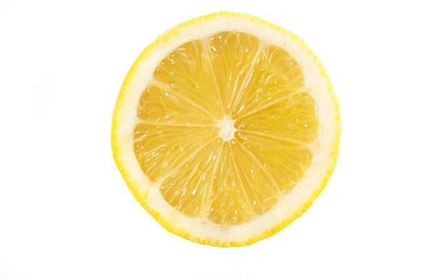 - zitrone - slice of lemon stock-fotos und bilder