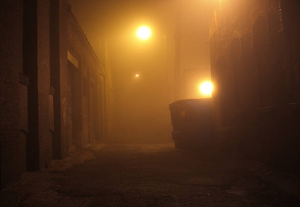istock Fog Shrouded Urban Alley 174621950