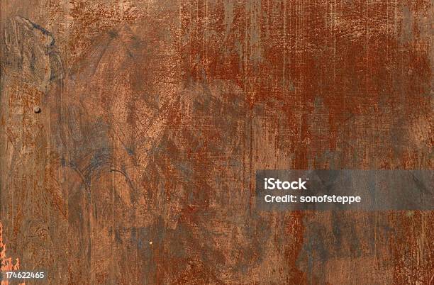 Textura De Metal Enferrujado - Fotografias de stock e mais imagens de Enferrujado - Enferrujado, Metal, Plano de Fundo