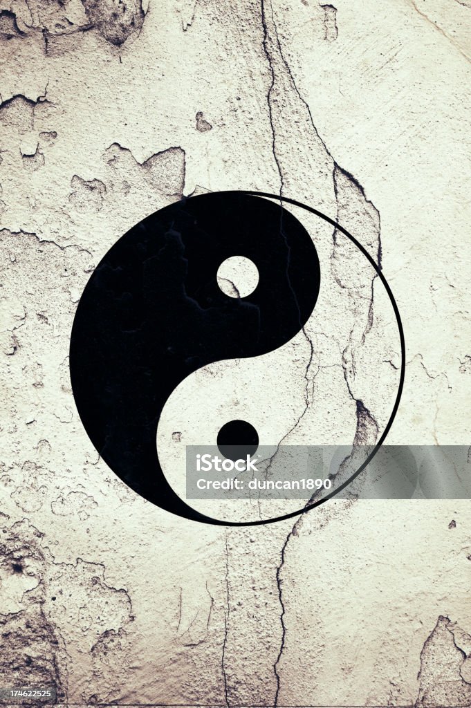 Símbolo Yin Yang - Foto de stock de Arte, Cultura e Espetáculo royalty-free