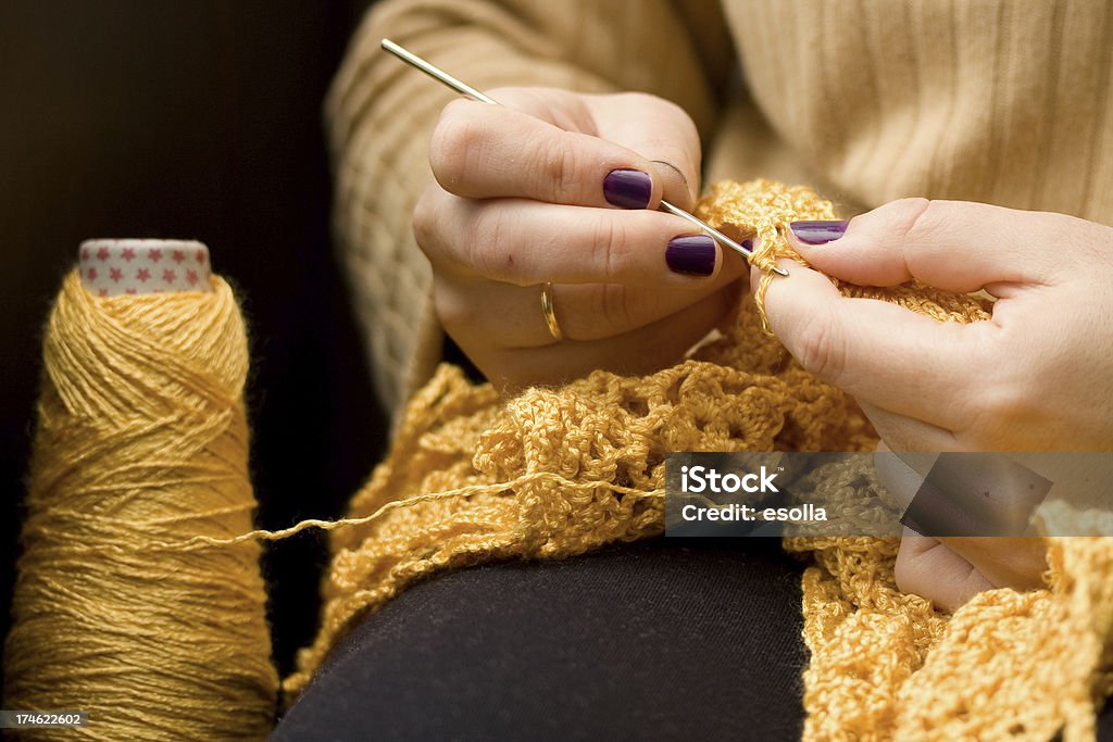 Crochet - Foto de stock de Adulto royalty-free