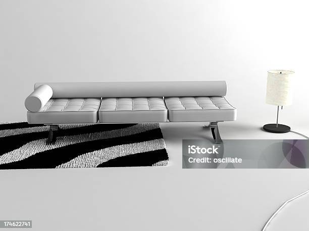 Innen Couch Stockfoto und mehr Bilder von Architektur - Architektur, Eleganz, Elektrische Lampe