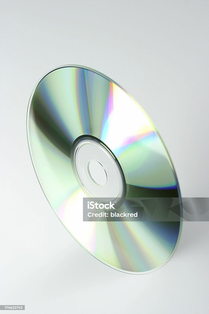 Compact Disc Compact disc with cool color tone.Similar images - CD-ROM Stock Photo