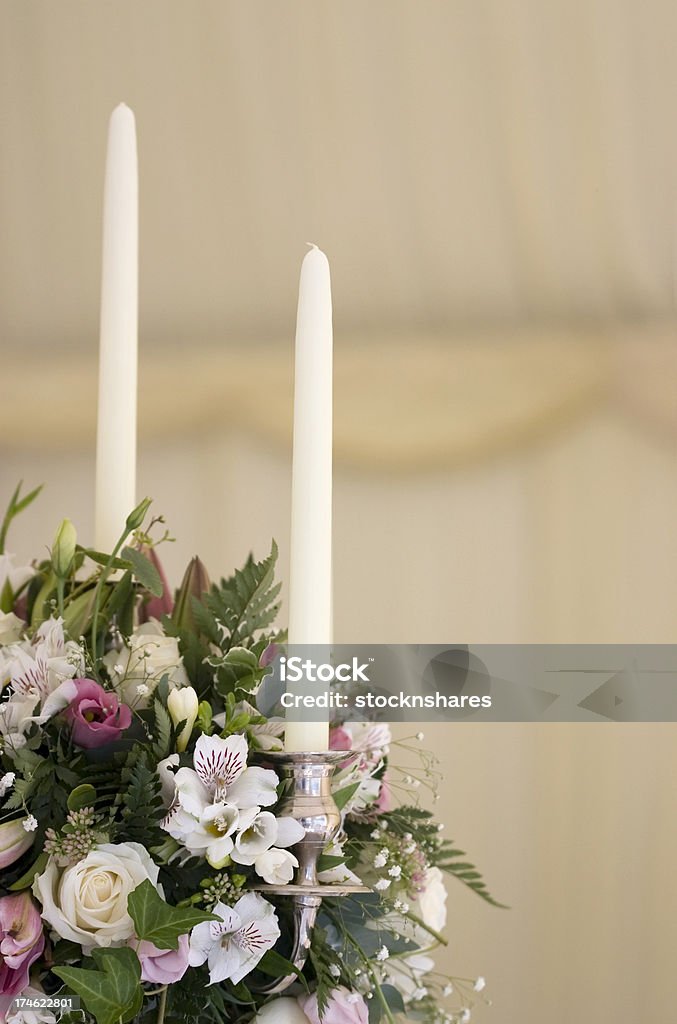 Przyjęcie weselne kwiaty - Zbiór zdjęć royalty-free (Aranżacja)
