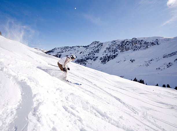 Skier in the Alps