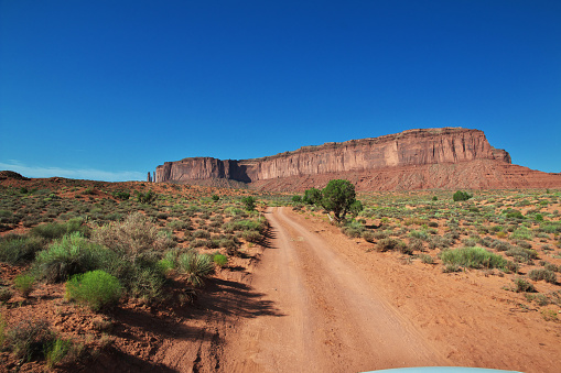 Monument Valley in Utah and Arizona, USA