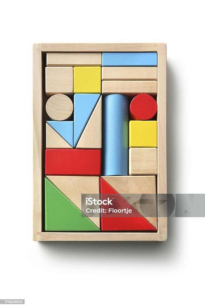 Toys: Toy Blocks More Building Blocks photos here... Box - Container Stock Photo