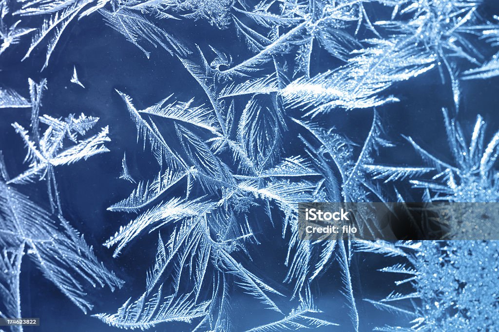 Freddo ghiaccio - Foto stock royalty-free di Brina - Acqua ghiacciata