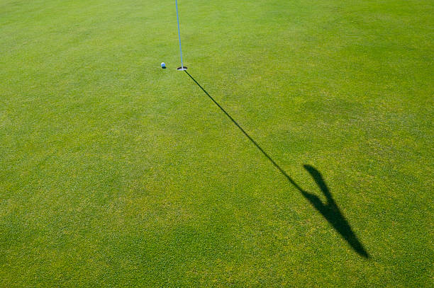 istock Golf ball close to hole 174623971