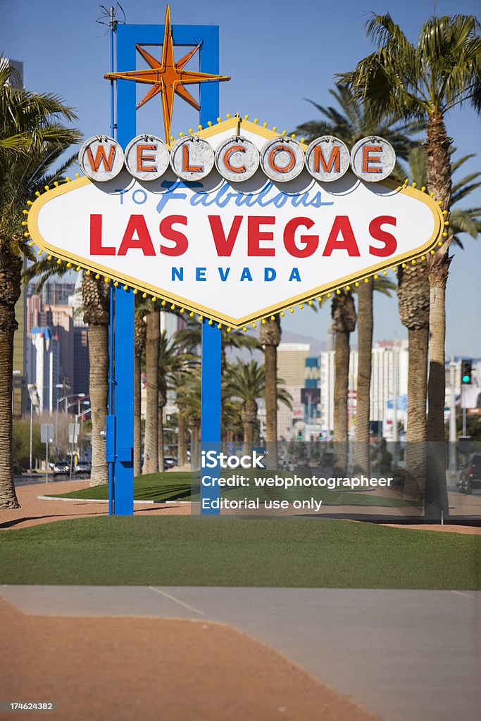 Las Vegas Sign XXXL - Lizenzfrei The Strip - Las Vegas Stock-Foto