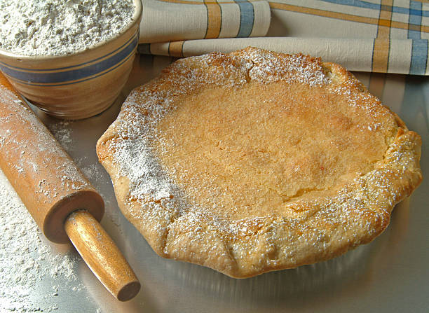 Fresh Baked Pie stock photo