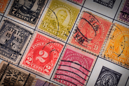 very old USA postage stamps 2