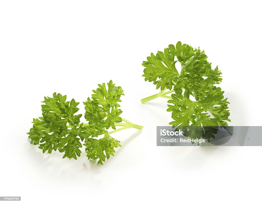 Parsley Twigs "The file includes a excellent clipping path, so it's easy to work with these professionally retouched high quality image. Need some more Herbs" Parsley Stock Photo