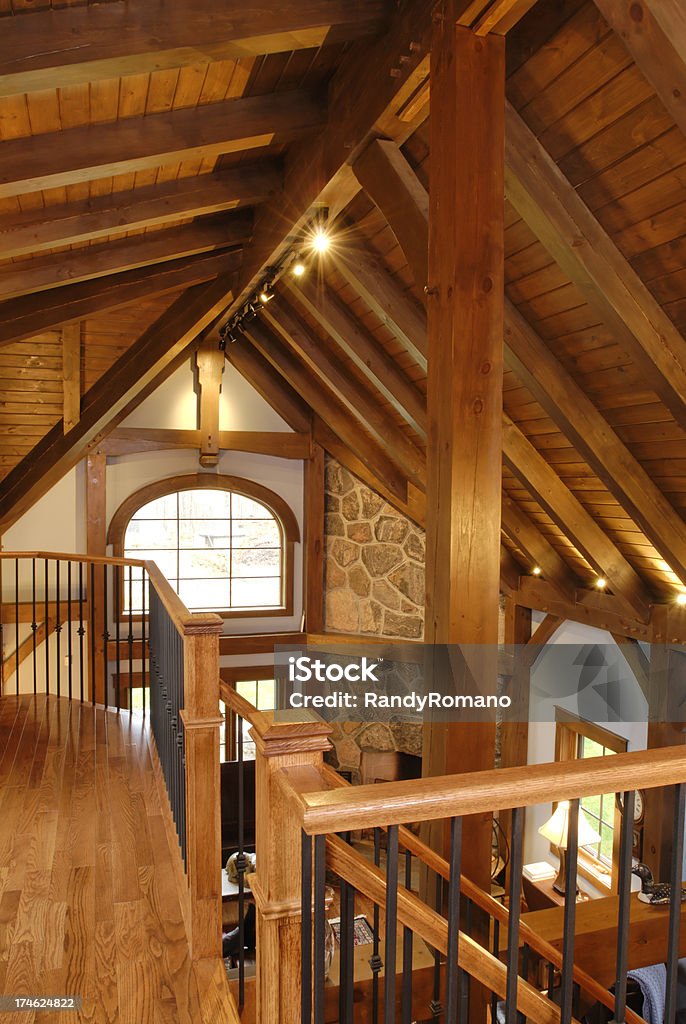 Holz-Rahmen-Aussicht - Lizenzfrei Architektonisches Detail Stock-Foto