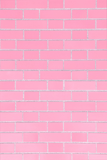 Surface pink light cement wall texture for background, Pastel Background.