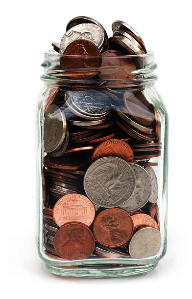 istock Jar of coins 174624888