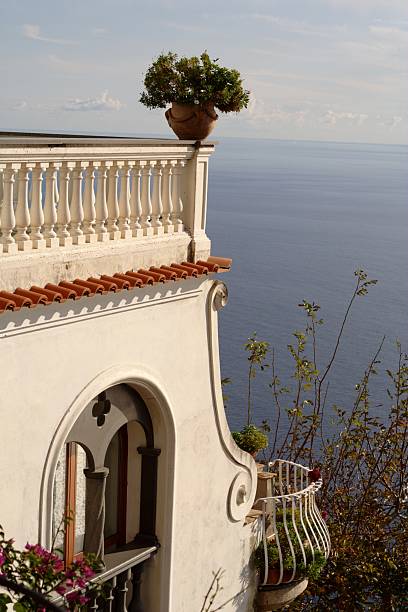 istock Balcony with view on the sea 174625388