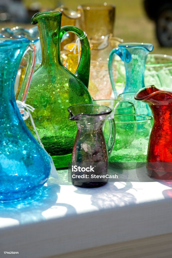 Yard Sale Glas - Lizenzfrei Ausverkauf Stock-Foto