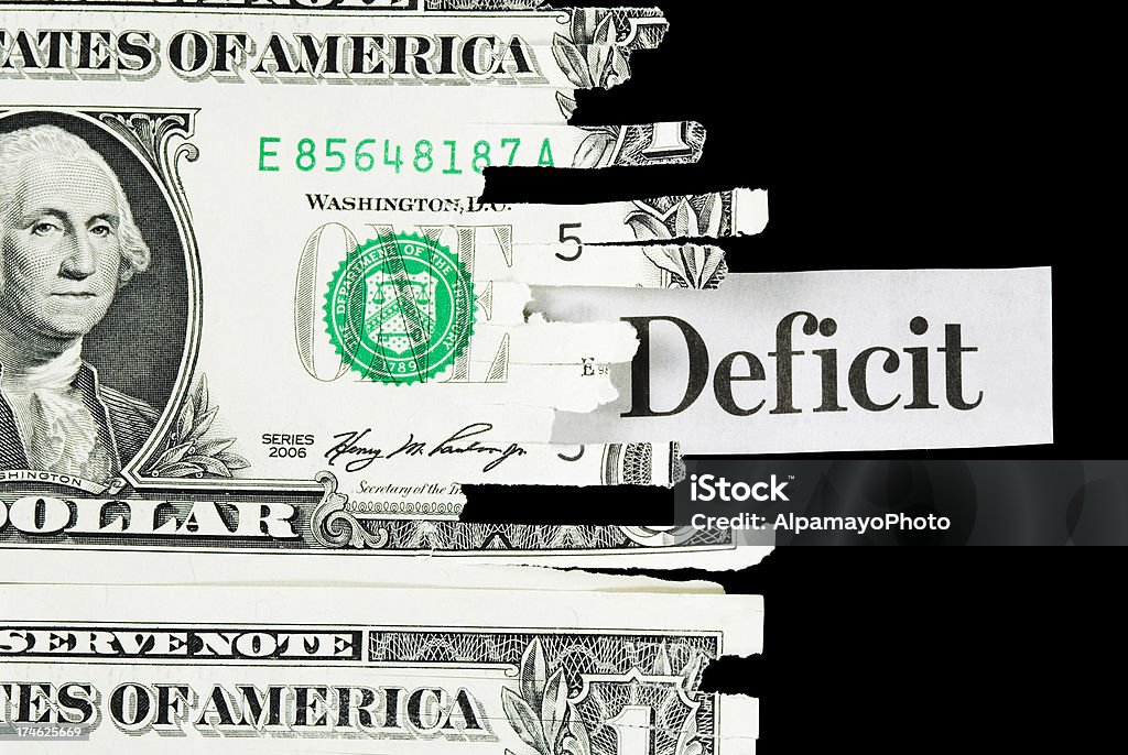 Déficit budgétaire-III - Photo de Activité commerciale libre de droits