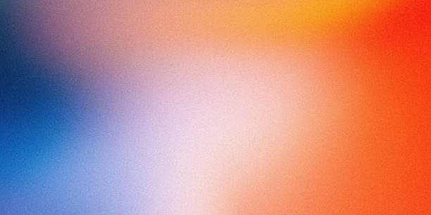 istock Grainy color gradient background orange purple abstract noise texture pink red blue retro banner backdrop 1746257572