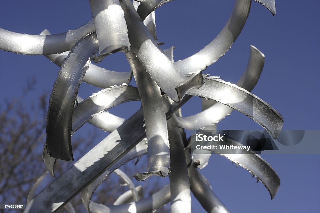 Escarpada shards de segurança em uma estação ferroviária de Londres - Royalty-free Agressão Foto de stock