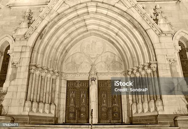 Intricate Architecture Stock Photo - Download Image Now - Newark - New Jersey, Arch - Architectural Feature, Architectural Column