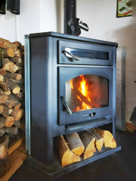 istock a glass fired wood stove 1746261243