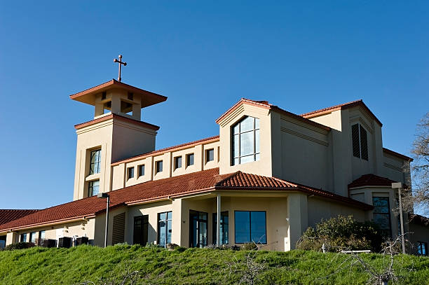 istock Church on the Hill California 174626202