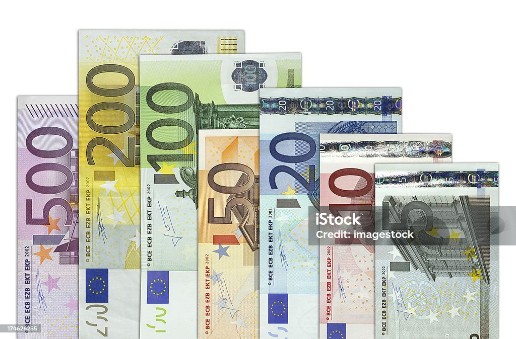 Waluta europejska - Zbiór zdjęć royalty-free (Banknot)