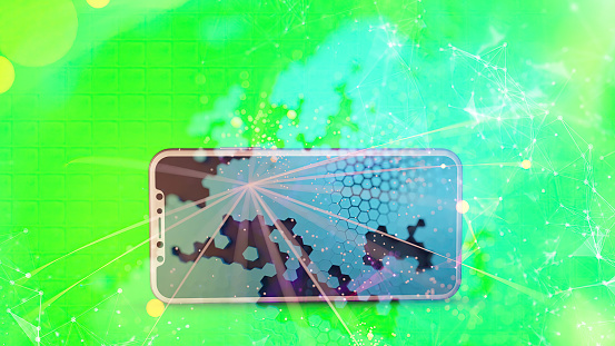 smartphone background green screen
