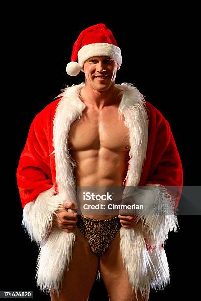 Sexy Санта — стоковые фотографии и другие картинки Мужчины - Мужчины, Рождество, Санта Клаус