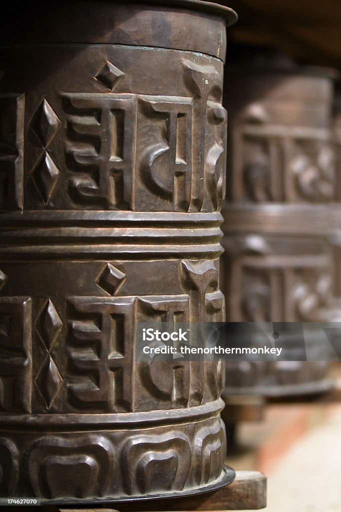 Roues de prière - Photo de Asie libre de droits