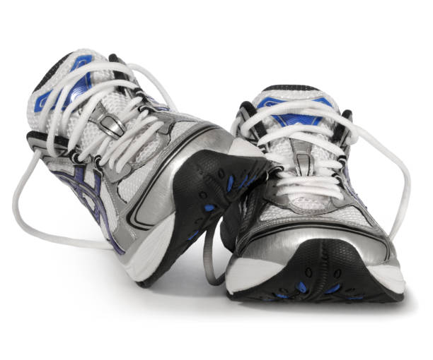 istock Sports sneakers against a white background 174627132