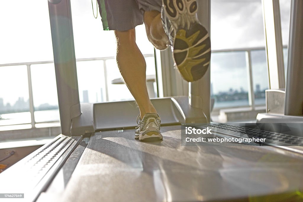 Training auf dem Laufband - Lizenzfrei Aktiver Lebensstil Stock-Foto