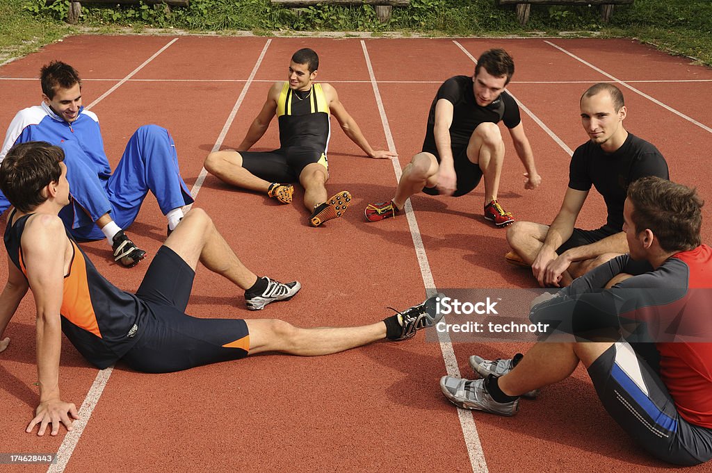 Athleten Entspannen - Lizenzfrei 20-24 Jahre Stock-Foto