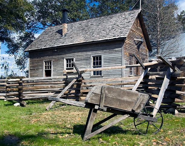 Florida Cracker church stock photo