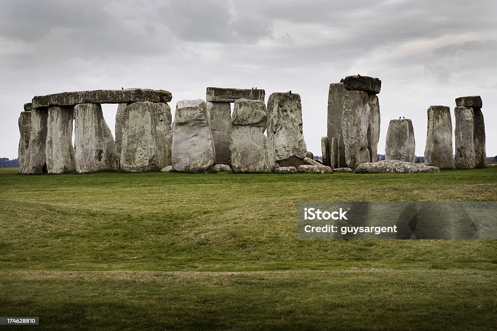 Stonehenge - Foto de stock de Construcción megalítica libre de derechos