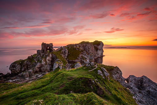 Kinbane Castle, Antrim Coast, Northern Ireland