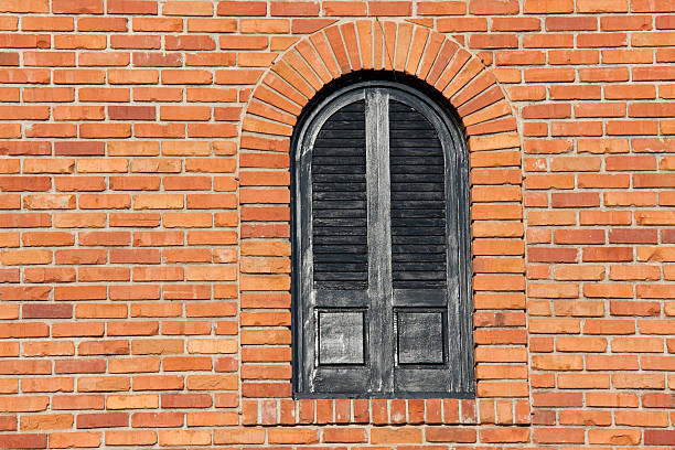 Pink brick building wall. Interior of a modern loft. Background for design