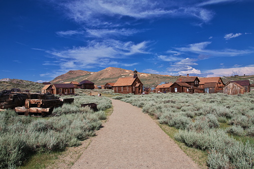 Bodie is abandoned City of Gold diggers
