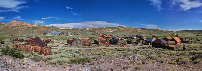 Bodie is abandoned City of Gold diggers