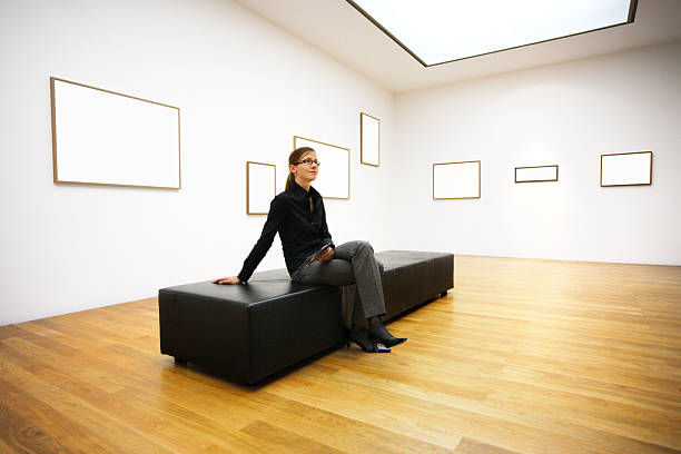 istock woman in gallery 174631710