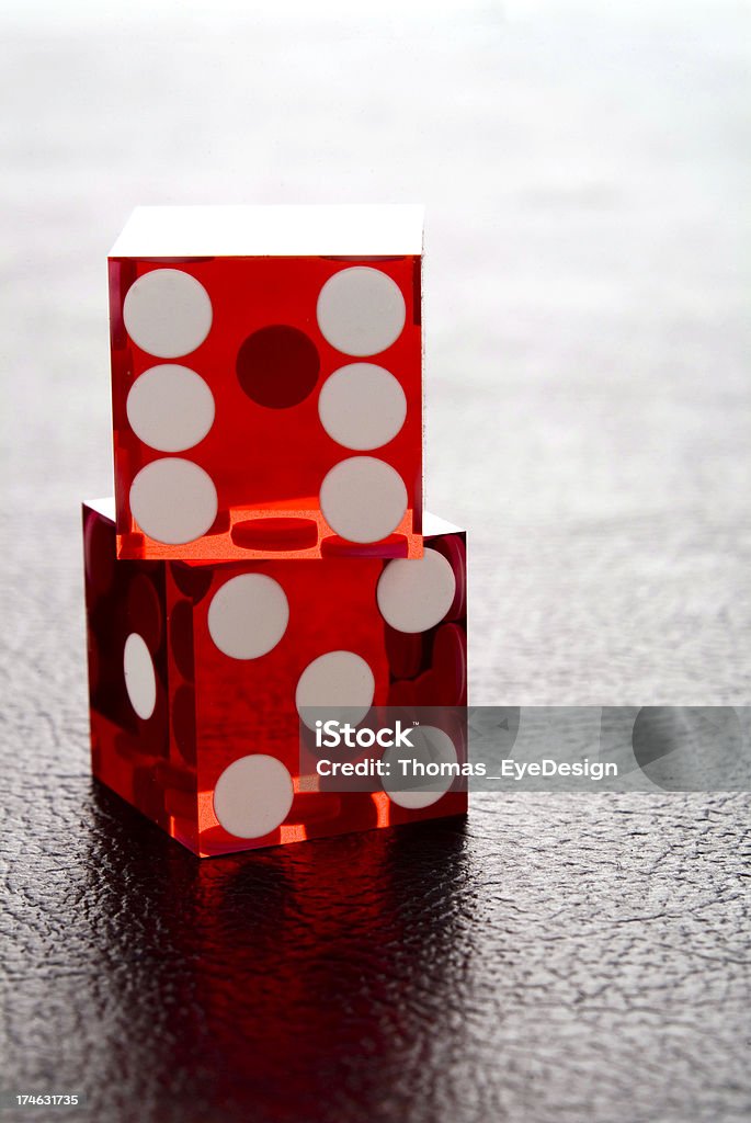 Dice series Lucky Dice Arrangement Stock Photo