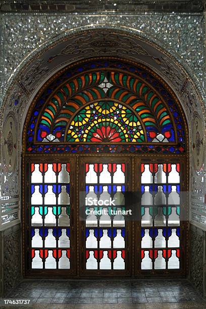 Ventana En Golestan Palace Foto de stock y más banco de imágenes de Arquitectura - Arquitectura, Asia Occidental, Característica arquitectónica