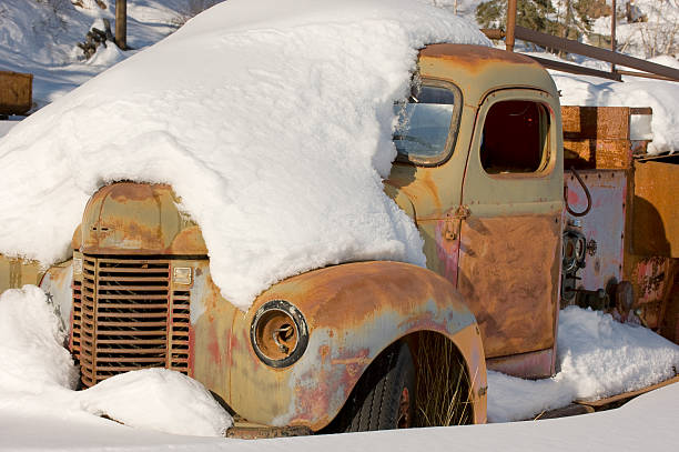 istock Antique Truck, Yellowknife. 174631782