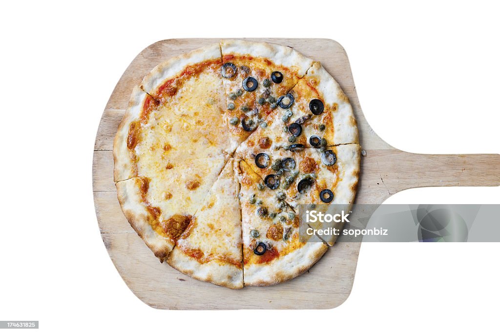 Napole とチーズのピザ - おやつのロイヤリティフリーストックフォト