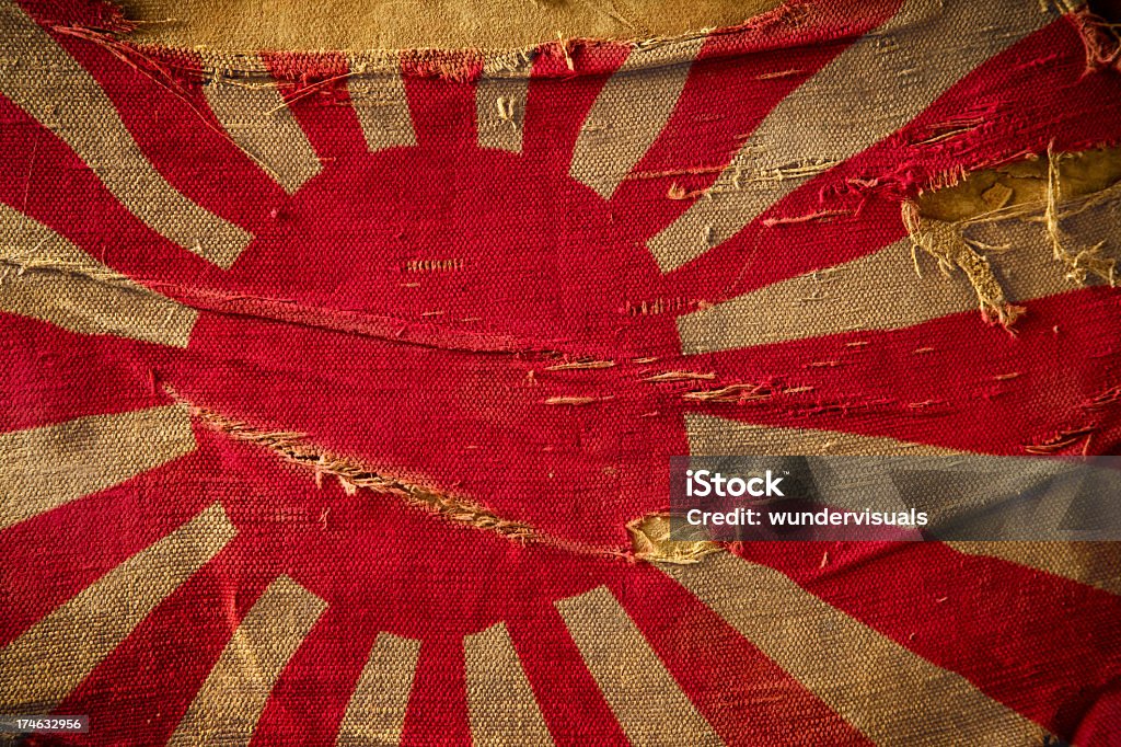 Bandeira da WW2 Japão - Foto de stock de Segunda Guerra Mundial royalty-free