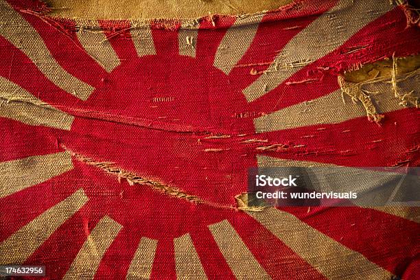Foto de Bandeira Da Ww2 Japão e mais fotos de stock de Segunda Guerra Mundial - Segunda Guerra Mundial, Bandeira Japonesa, Japão