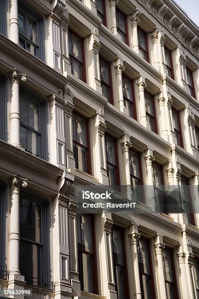 Ny Building Exterior Stock Photo - Download Image Now - Abstract, Apartment, Architectural Column